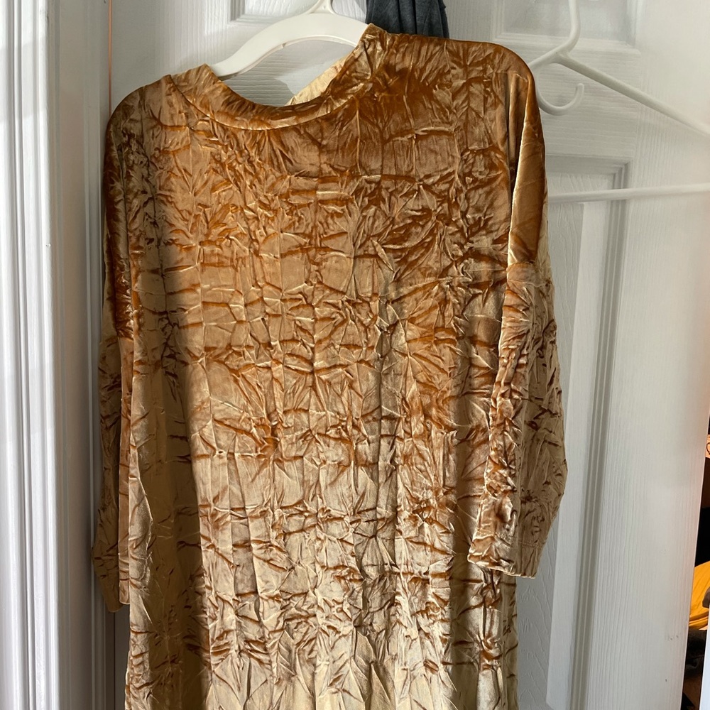 Zara Small Velvet dress